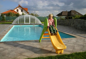 bazen folie modry bazen folie modry