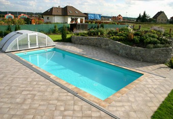 bazen folie modry bazen folie modry